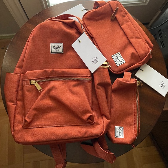 Herschel Supply Company Handbags - Herschel Backpack and Accessories Bundle